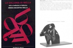 Catalogo mostra Arte e bellezza in fabbrica- La Galleria di Wella- \'96