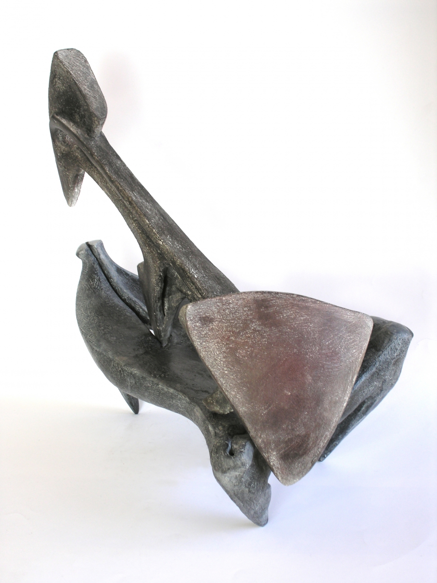 TRIVELLA - terracotta patinata- scorcio-2005